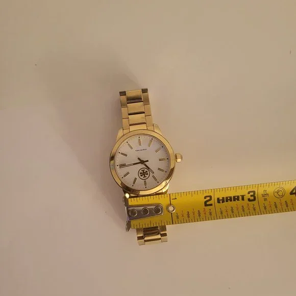 Tory Burch Collins Women's Gold Tone Bracelet Watch - Picture 8 of 9